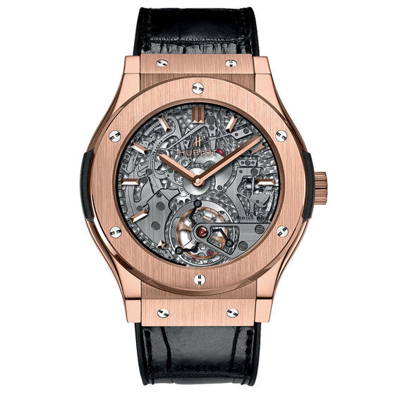 Replica Hublot CLASSIC FUSION CATHEDRAL TOURBILLON MINUTE REPEATER KING GOLD 504.OX.0180.LR Replica Watch